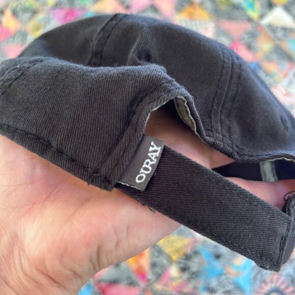 SQUALPINE Ski Patrol Hat Snapback Black CREST Red Cross Ouray Adjustable - Picture 5 of 8